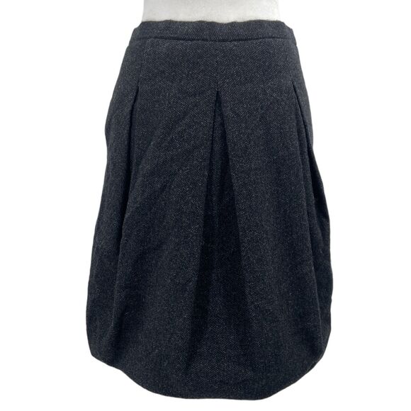 Ralph Lauren Black Label Wool Camel Hair Balloon Skirt Pockets Size 4 - Picture 1 of 9